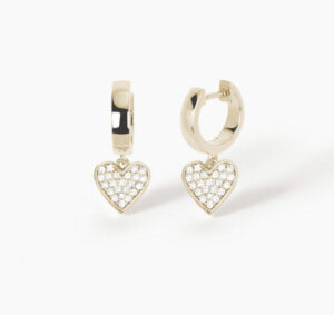 Mabina Orecchini Cerchietto in Argento