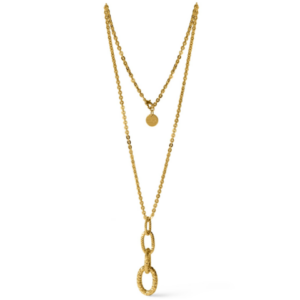 Unoaerre Collana Lunga Dorata