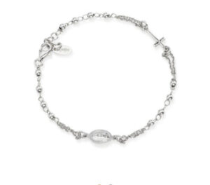 Amen Bracciale Rosario in Argento