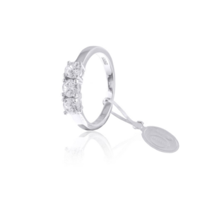 Unoaerre Anello in Argento Trilogy 5823